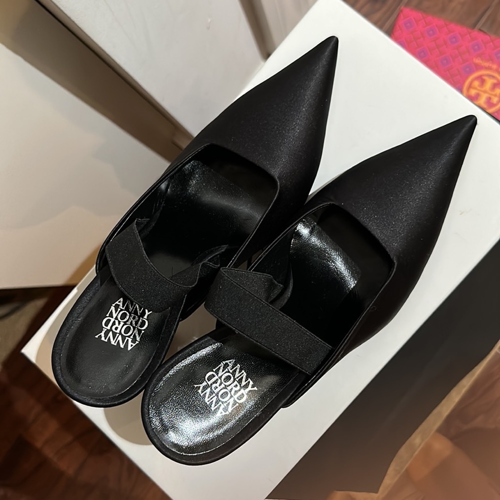 Anny Nord - MANIAC SLINGBACK Recycled - in black- size 38 European - Picture 9 of 12